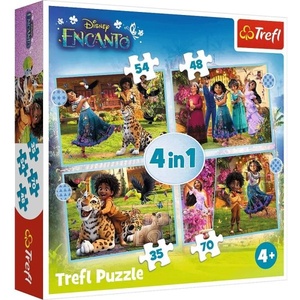 Trefl Puzzle 4v1 Encanto (34615)