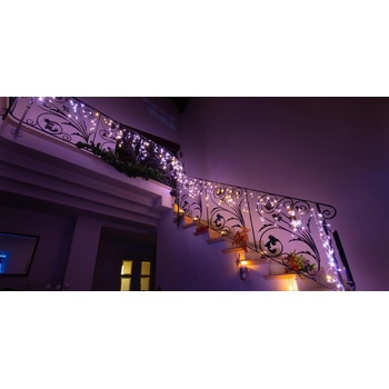 Smart LED vianočná reťaz TWINKLY Icicle TWI190GOP-TEU 5x0,6m WiFi