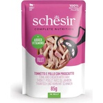 Schesir Счесир кот тонфис и пилешки филета с шунка 85 г