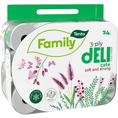 TENTO Family Delicate 3-vrstvový 24 ks