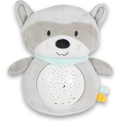Moni Нощна лампа и прожектор с бял шум Snuggly-Raccoon (111658)