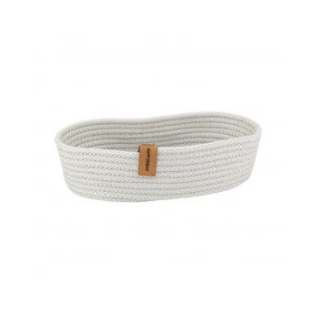 Image 1 of Horecano - Плетен панер овал 25x15xh6см бежов (HC-24707) (YUV. 107-B) (0124707)