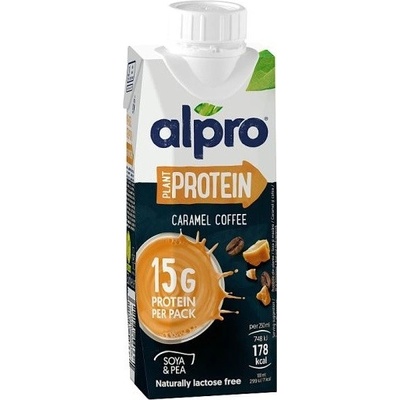 Alpro Plant Protein sójový karamelovo-kávový nápoj 250 ml