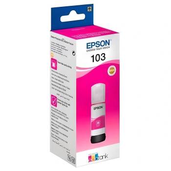 Epson 103 Magenta Ink Bottle (C13T00S34A) - Оригинална мастилница (Маджента)