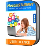 Mozaik education Mozaik STUDENT license for all platform for one student 1 year (WP-1Y)