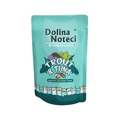 Dolina Noteci Суперхрана с пъстърва и риба тон в пакетче 85 г