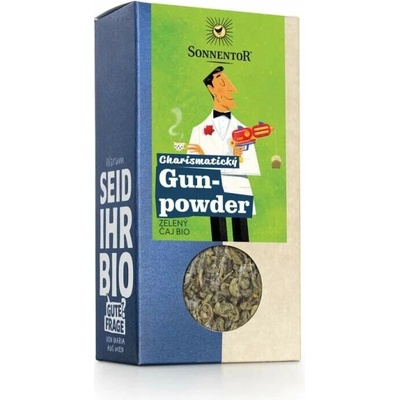 Sonnentor Charismatický Gunpowder bio zelený čaj 100 g sypaný balení 6 ks