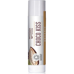 Wooden Spoon Балсам за устни Choco Kiss, 4.3 ml - baby