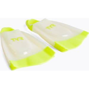 TYR Плавници за плуване TYR Hydroblade в бяло и зелено LFHYD