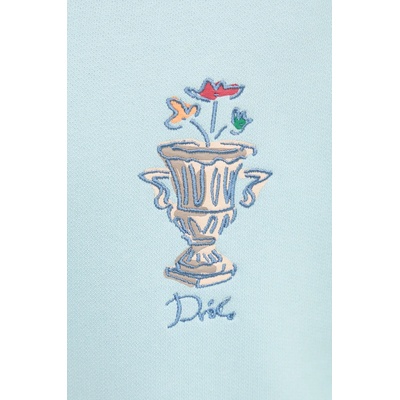 Drôle de Monsieur Памучен суичър Drôle de Monsieur Le Hoodie Vase (F.HO174.CO127.LBE)