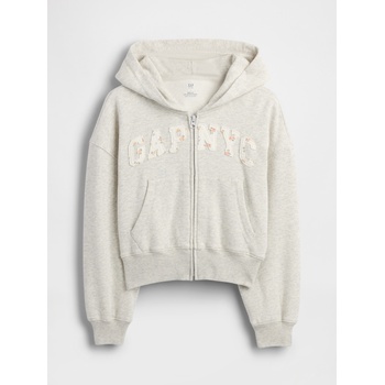 GAP Детски oversize суитшърт с лого VintageSoft GAP GAP | Siv | Момичешки | S
