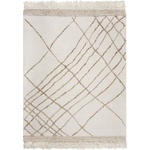Flair Rugs Кремав ръчно изработен килим със смес от вълна 120x170 cm Astera Linear - Flair Rugs (503119377754)