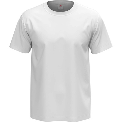 Stedman comfort 185 / Мъжка тениска от плътен памук - бяла 5xl (st2100whi5xl)