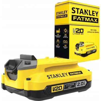 Comprar Bateria v20 li-ion 18v 2ah stanley Más de 200 tiendas