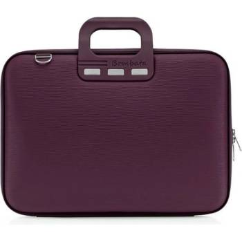 Bombata Чанта за лаптоп Bombata Wave E00870-27, до 14" (35.56cm), 3 отделения за документи, лилава (E00870-27)