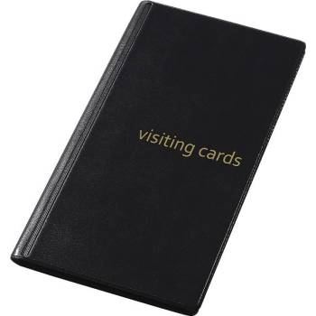 Визитник за 96 визитки Panta Plast PVC Черен (1306019-08-0304-0005-01)