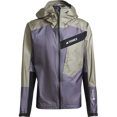 adidas Непромокаемо яке Adidas Men's Track Gore-Tex Waterproof Jacket - Aurora Black