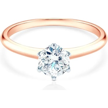 Image 1 of SAVICKI Годежен пръстен The Journey: двуцветно злато, диамант