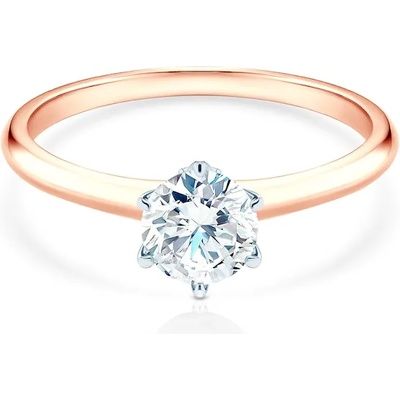 SAVICKI Годежен пръстен The Journey: двуцветно злато, диамант