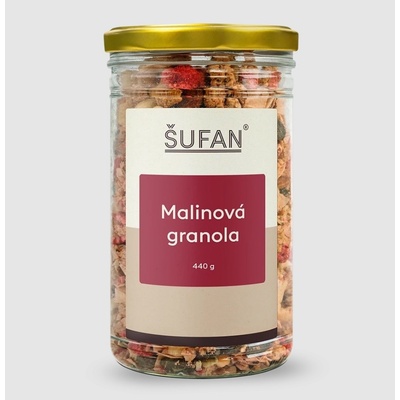 Šufan Granola malinová 440 g – Sleviste.cz