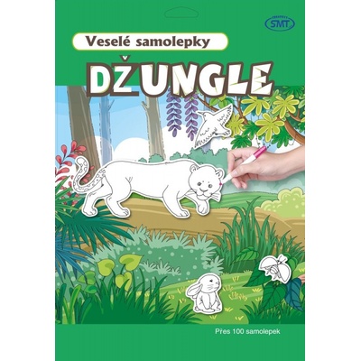 Veselé samolepky jungle