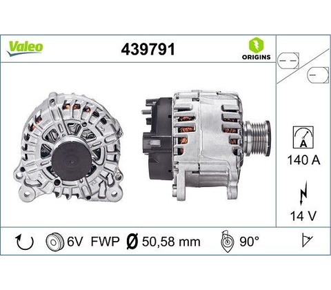 Alternátor VALEO 439791