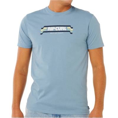 Rip Curl Мъжка тениска Rip Curl Yo Mumma Tee T-shirt - Faded Denim (216-7713-0314)