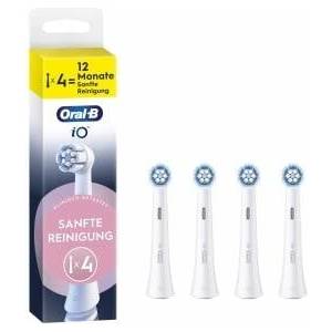 Oral-B iO Replacement Brush Heads Gentle Cleaning, White, 4 Pieces - 8700216194877 - mallbg