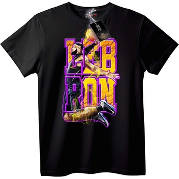 NOONEBRAND Тениска LeBron Баскетбол - XL, White