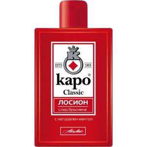  KAPO, лосион след бръснене Classic с натурален ментол, 100 мл