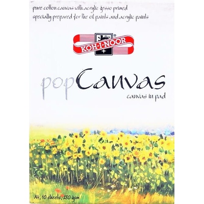 Koh-I-Noor PopCanvas blok A4 280g, 10 listů