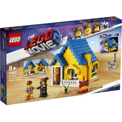 LEGO® Movie 70831 Emmetov dom snov / záchranná raketa!