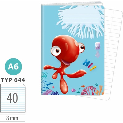ARGUS Zošit A6 TYP 644 Hi