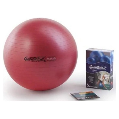 Pezzi GymBall MAX топка, червена, кутия, 75 см