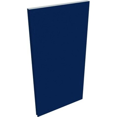 Hobis Priečkový paraván Akustik 60 x 118 cm modrý s rámom priečkový stredový