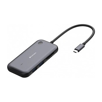 Verbatim WDA-01 32146 Share My Screen, безжичен адаптер с хъб USB-C, 1080p, черно (32146)