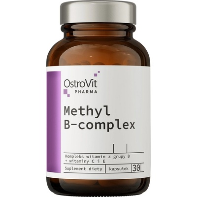 OstroVit Pharma Methyl B-Complex, 30 Capsules
