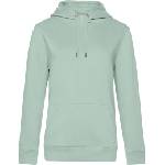 B&C Collection B&C QUEEN HOODED_° / Дамски суичър с качулка - ментов XL (01W02Qx5604)