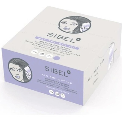 Sibel ALU fólie na melír 27 x 12 cm 14 mikro 300 ks - fialové