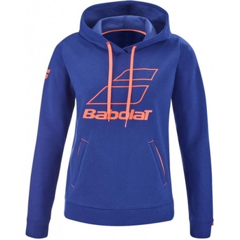 Babolat Дамска блуза с дълъг ръкав Babolat Exercise Hood Sweat Women - Син