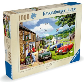 Ravensburger Пъзел Ravensburger от 1000 части - Един ден в Йоркширкските Долини (12001522)