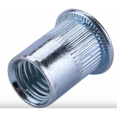 Nitovacie oceľové matice M4-M12 pozinkované Závit a dĺžka: 15 ks, M12 x 20 mm