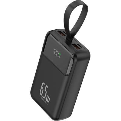Xmart Преносима външна батерия Xmart, 20000 mAh, 65W, PD, LED Дисплей, Черна (23483)
