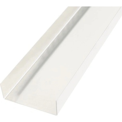 Hladký plech tvar U hliník přírodní 20x58x20 mm, 1 m