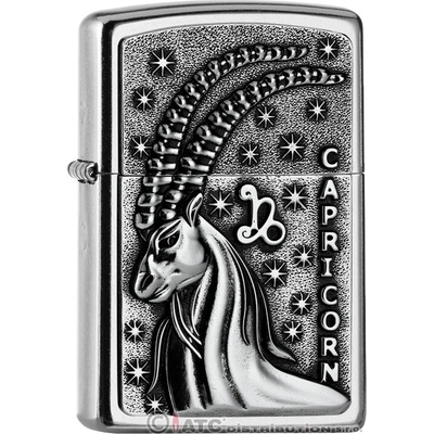 Zippo Capricorn Zodiac Emblem 25554