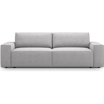 Micadoni Светлосив разтегателен диван от букле 247 cm Jodie - Micadoni Home (MIC_3SF_101_F1_JODIE4)