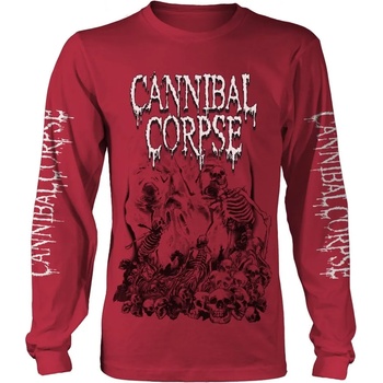 Cannibal Corpse Pile Of Skulls 2018 Red 2XL Риза (PH11618LSXXL)