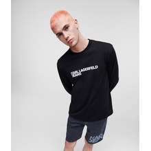 Karl Lagerfeld tričko Jeans KLJ REGULAR LSLV Tee černá