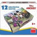 Dinotoys kubus Mickey a Minnie 12 kociek