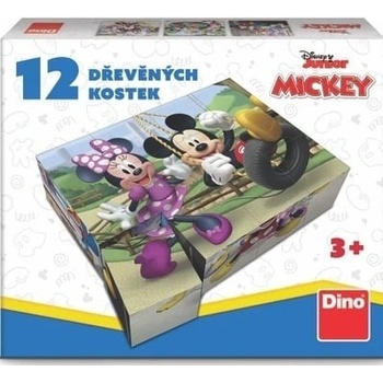 Dinotoys kubus Mickey a Minnie 12 kociek